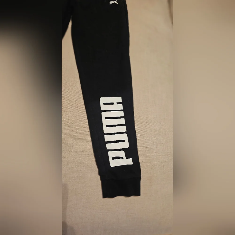 Boys PUMA Active Pants Joggers NWT Skinny Size 10